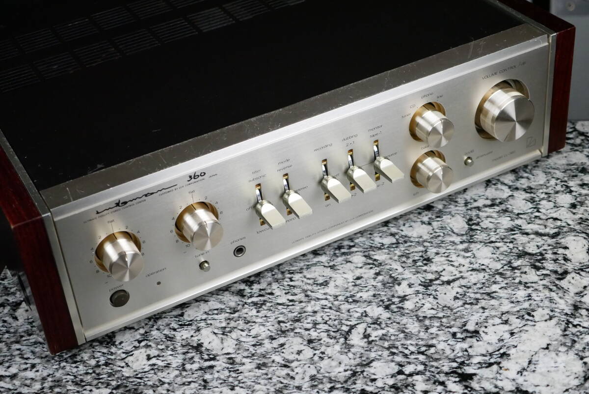 Yahoo!オークション - LUXMAN ラックスマン CL-360 真空管プリアンプ