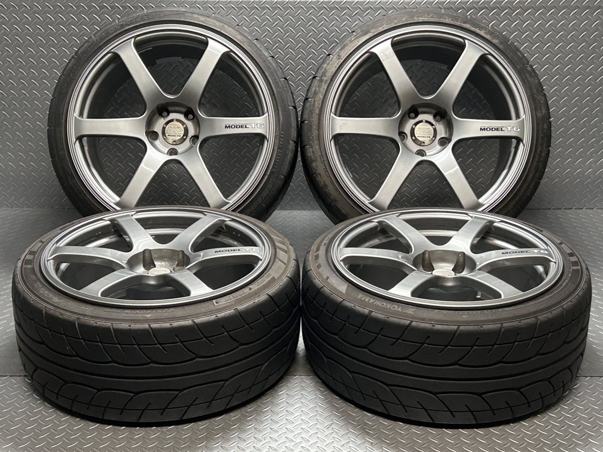 Yahoo!オークション - 【当時物】ADVAN Racing AVS MODEL T6 18インチ