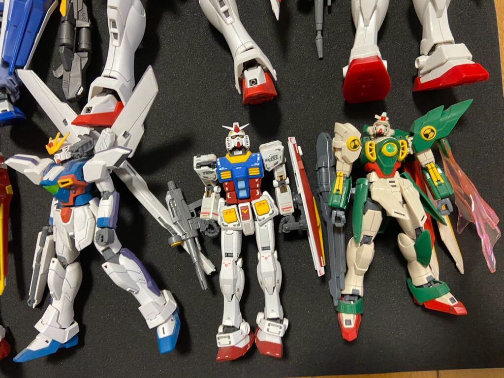 Yahoo!オークション - ガンプラ HG RG MG 組立済 ジャンク 詰め合わせ