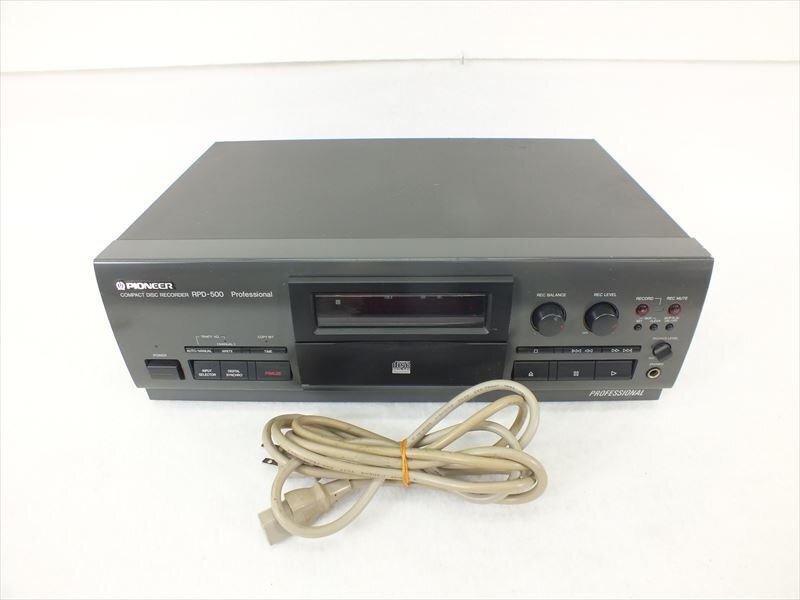 PIONEER RPD-500 CDレコーダー◇現状品 パイオニア RPD-500 ♪ PIONEER