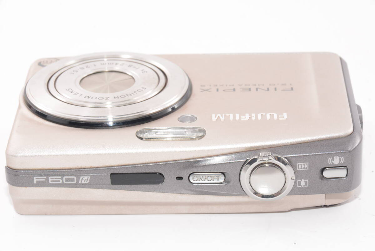 富士フィルム FINEPIX F60fd ☆シルバー☆取扱説明書・充電器・充電式