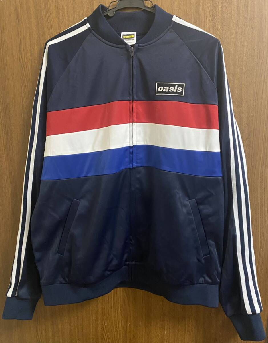 Yahoo!オークション - レア OASIS トラックジャケット XL KNEBWORTH 19