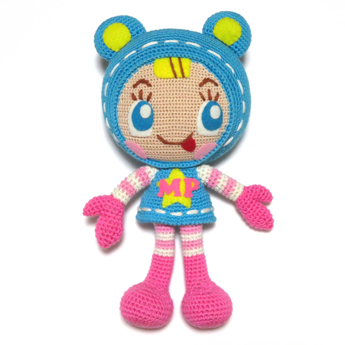 Yahoo!オークション - メゾピアノ ブルーベリエちゃん 編みぐるみ あみ