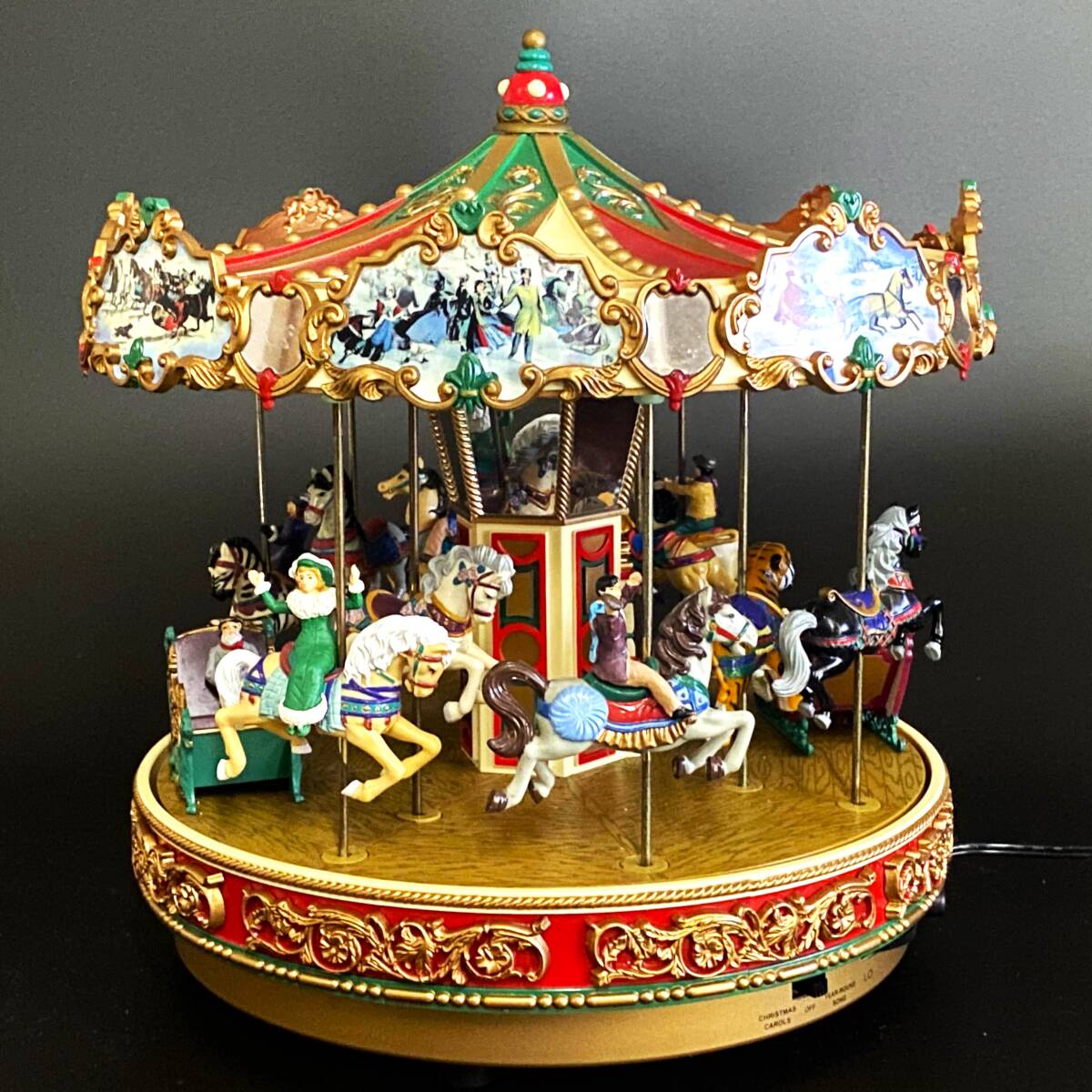 ミスタークリスマス デラックスカルーセル メリーゴーランド