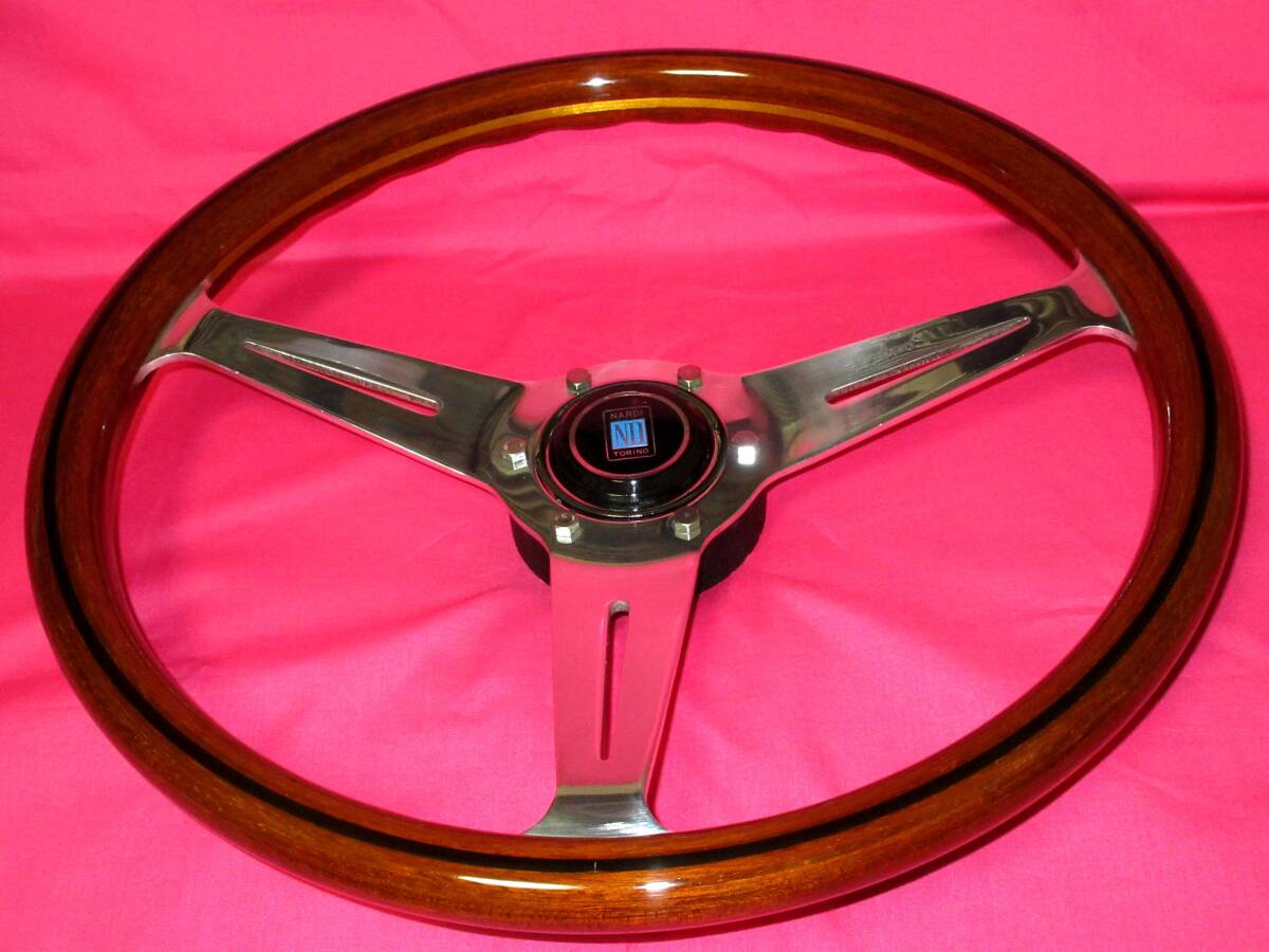ナルディ NARDI クラシック 36.5パイ ウッドステアリング 1981年製