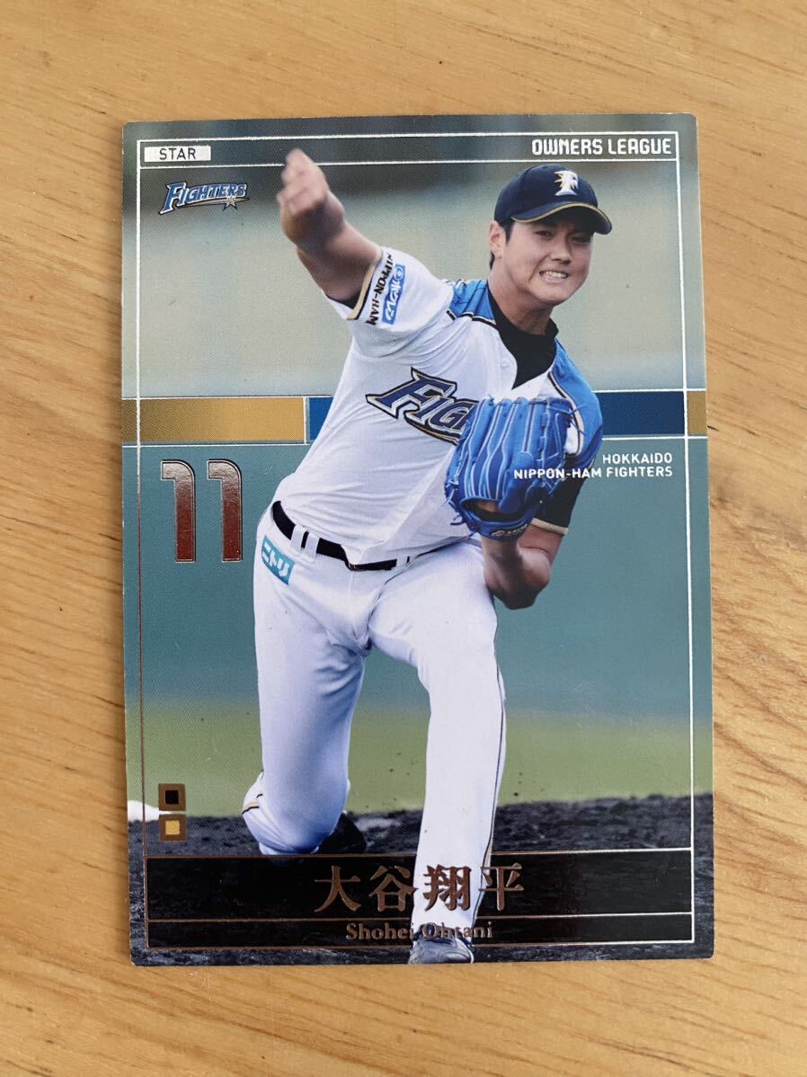 大谷翔平 オーナーズリーグカード 11 大谷翔平 プロ野球オーナーズ