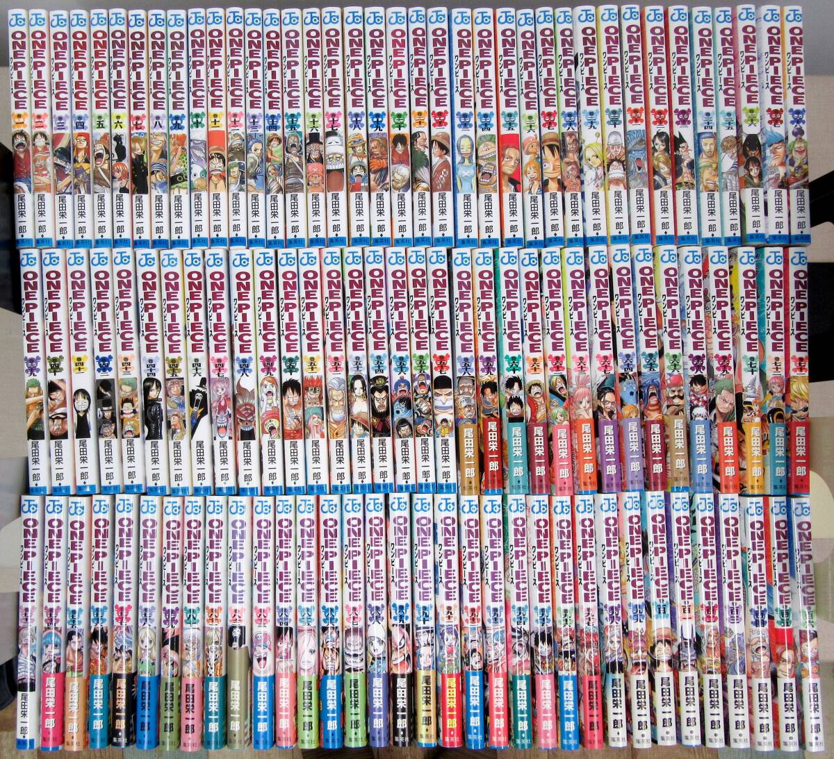 Yahoo!オークション - 未開封有 初版多数/w-1565/one piece 1巻~106巻/