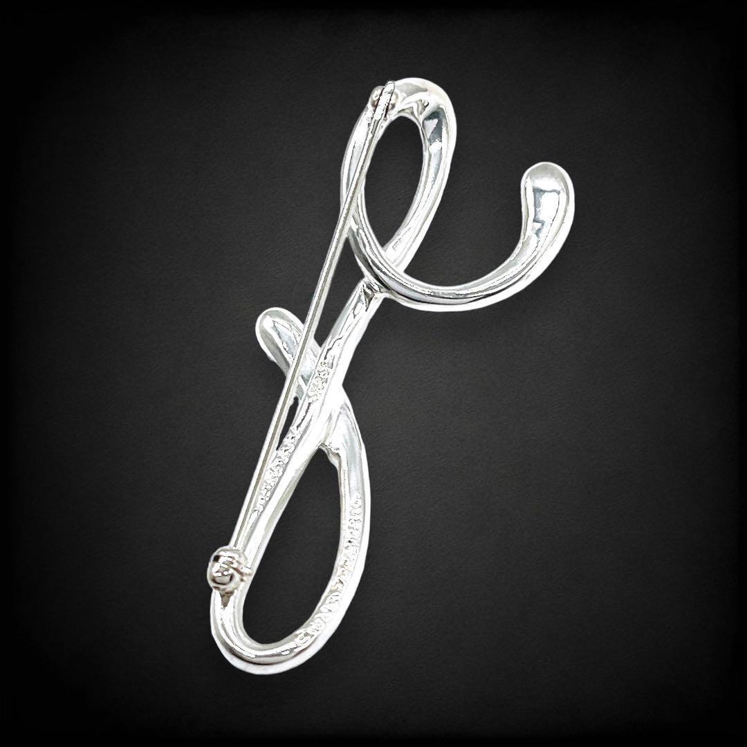 ティファニー tiffany&co Tiffany ブローチ ピンブローチ レター