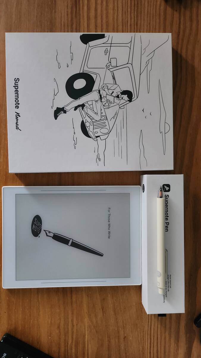 Yahoo!オークション - Supernote Nomad 本体×カバー×スタイラスペン