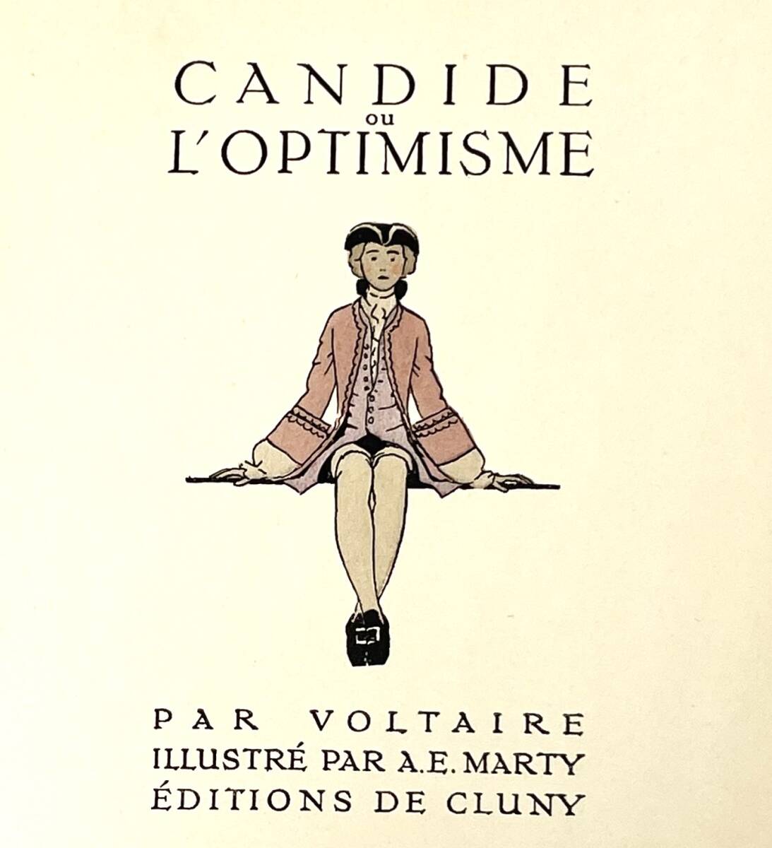 希少 美品 カンディード CANDIDE 1937年 A E マルティ 挿絵