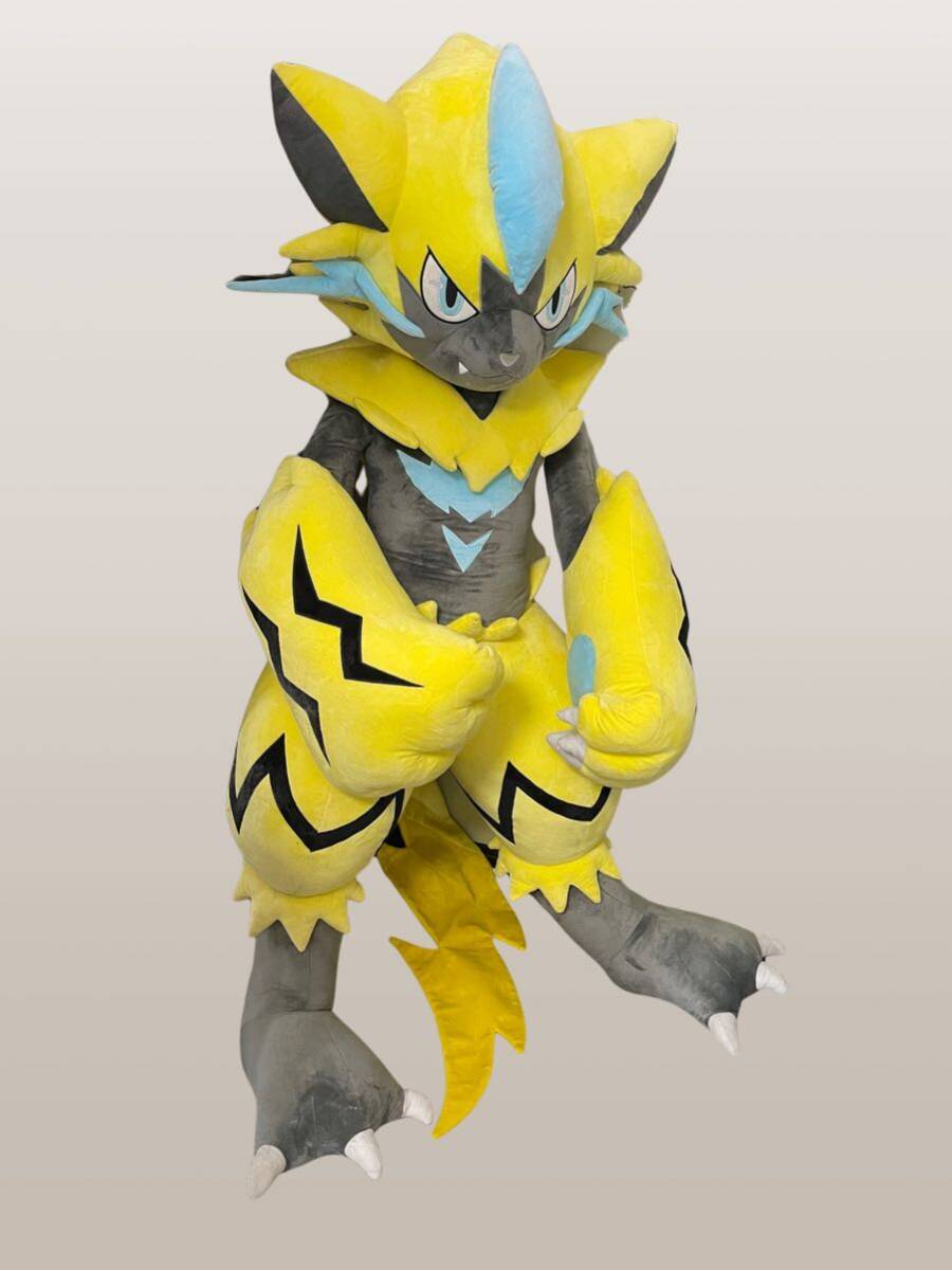 Yahoo!オークション - 【直接引取】等身大 ゼラオラ ぬいぐるみ ポケモ