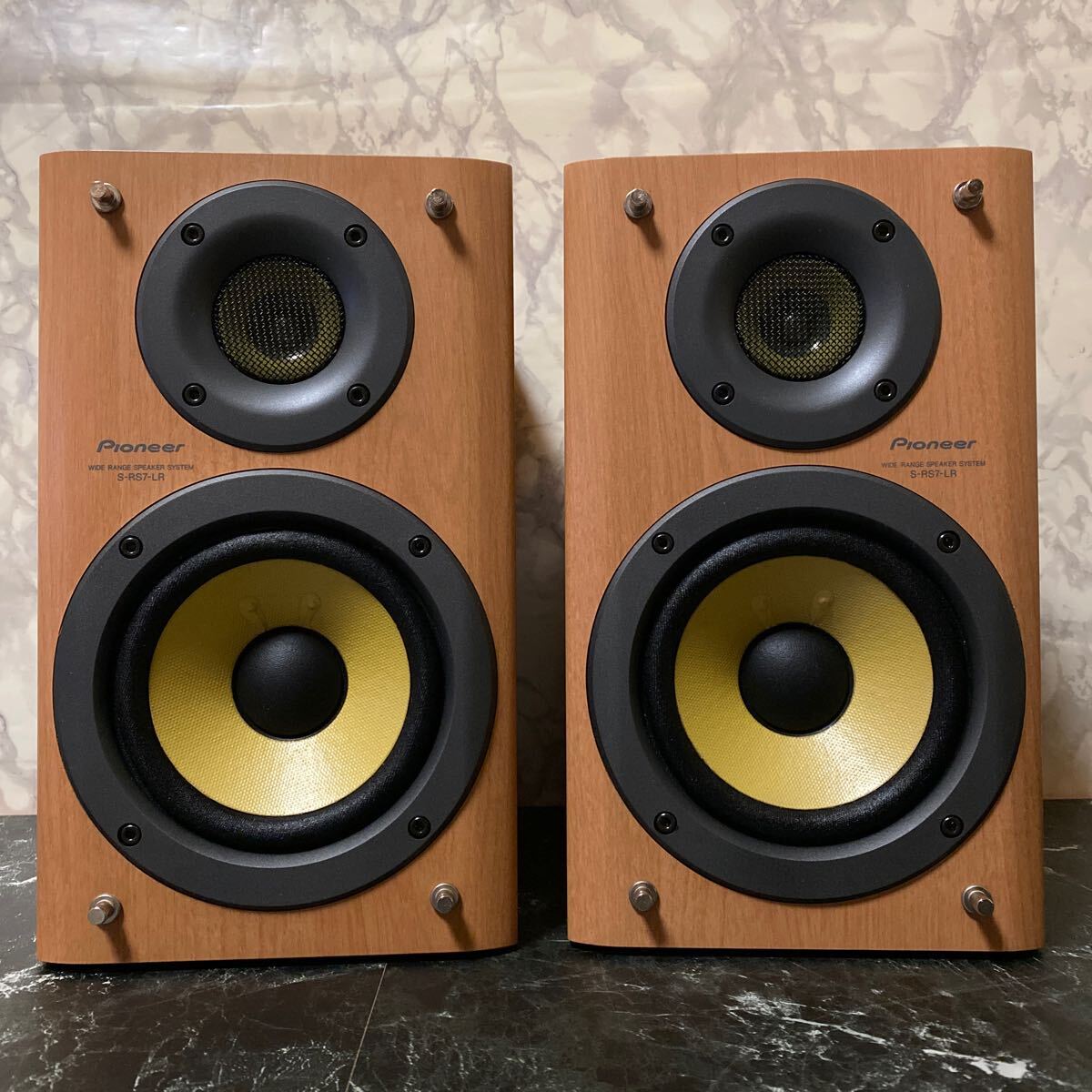 Yahoo!オークション - PIONEER S-RS7-LR 2way ブックシェルフ スピーカ