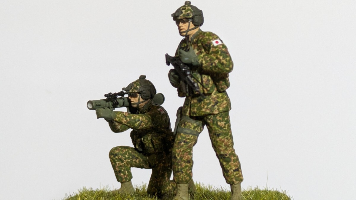 Yahoo!オークション - 陸上自衛隊 特殊作戦群 隊員③ 1/35 完成品