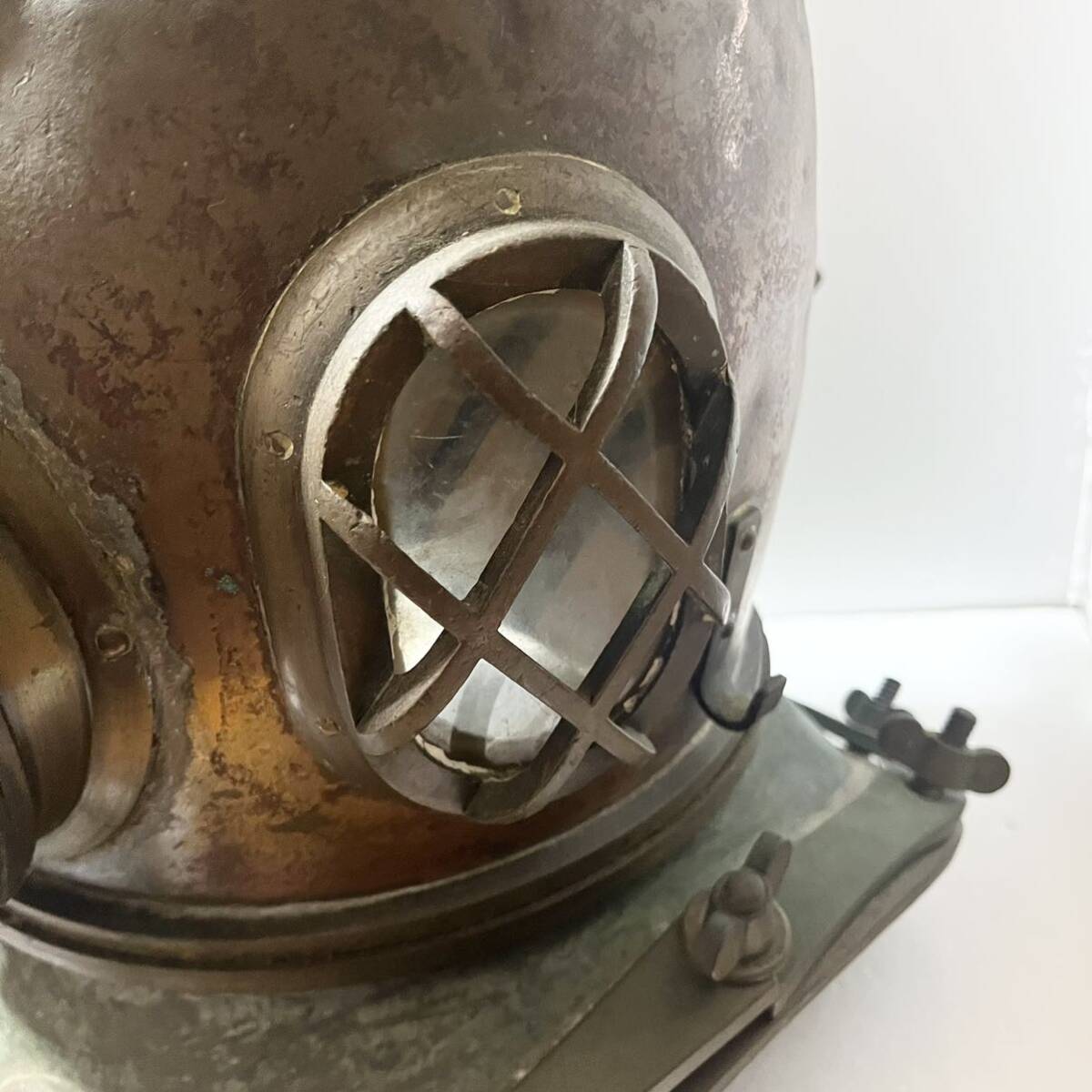 東亜潜水機株式会社 東京南千住 潜水用ヘルメット 潜水帽 真鍮製