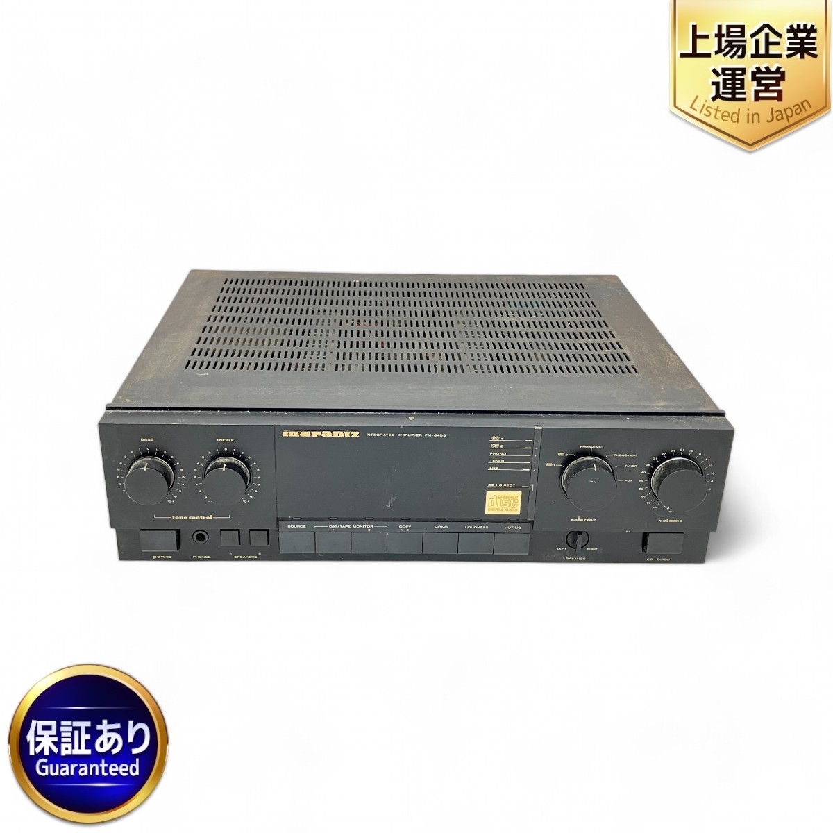 美*品様 marantz pm-19F（プリメインアンプ） RCA入力端子付き marantz