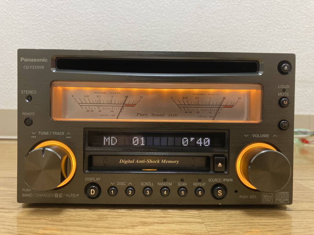 Yahoo!オークション - 希少 Panasonic CQ-VX5500KD カーオーディオ CD