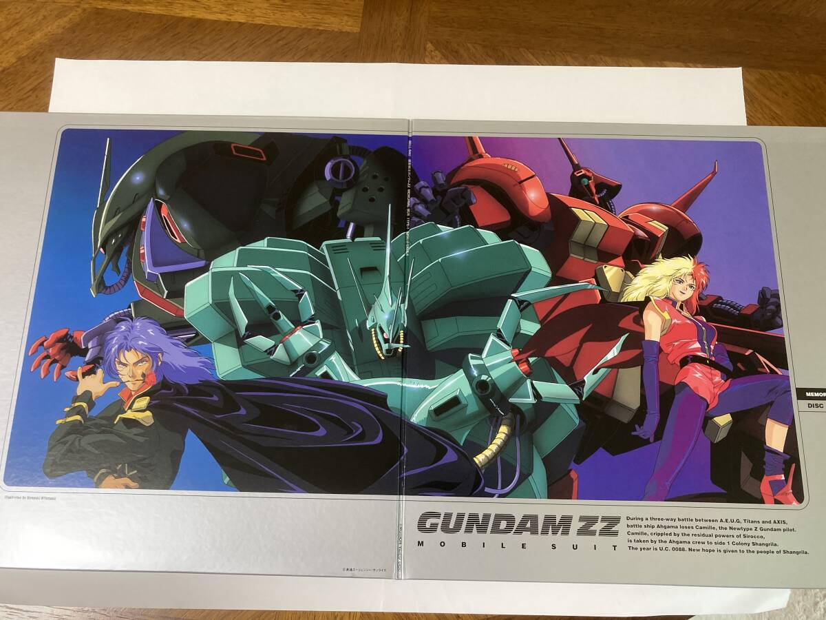 アニメ GUNDAM ZZ + Z Laserdisc 2 boxes GUNDAM ZZ + Z Laserdisc 2 boxes