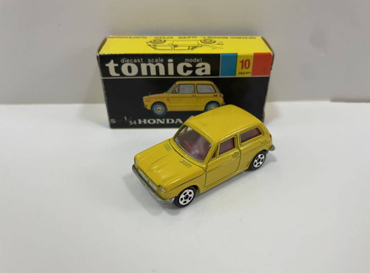 Yahoo!オークション - トミカ 黒箱 ホンダ N360（黄）No.10 香港製 日