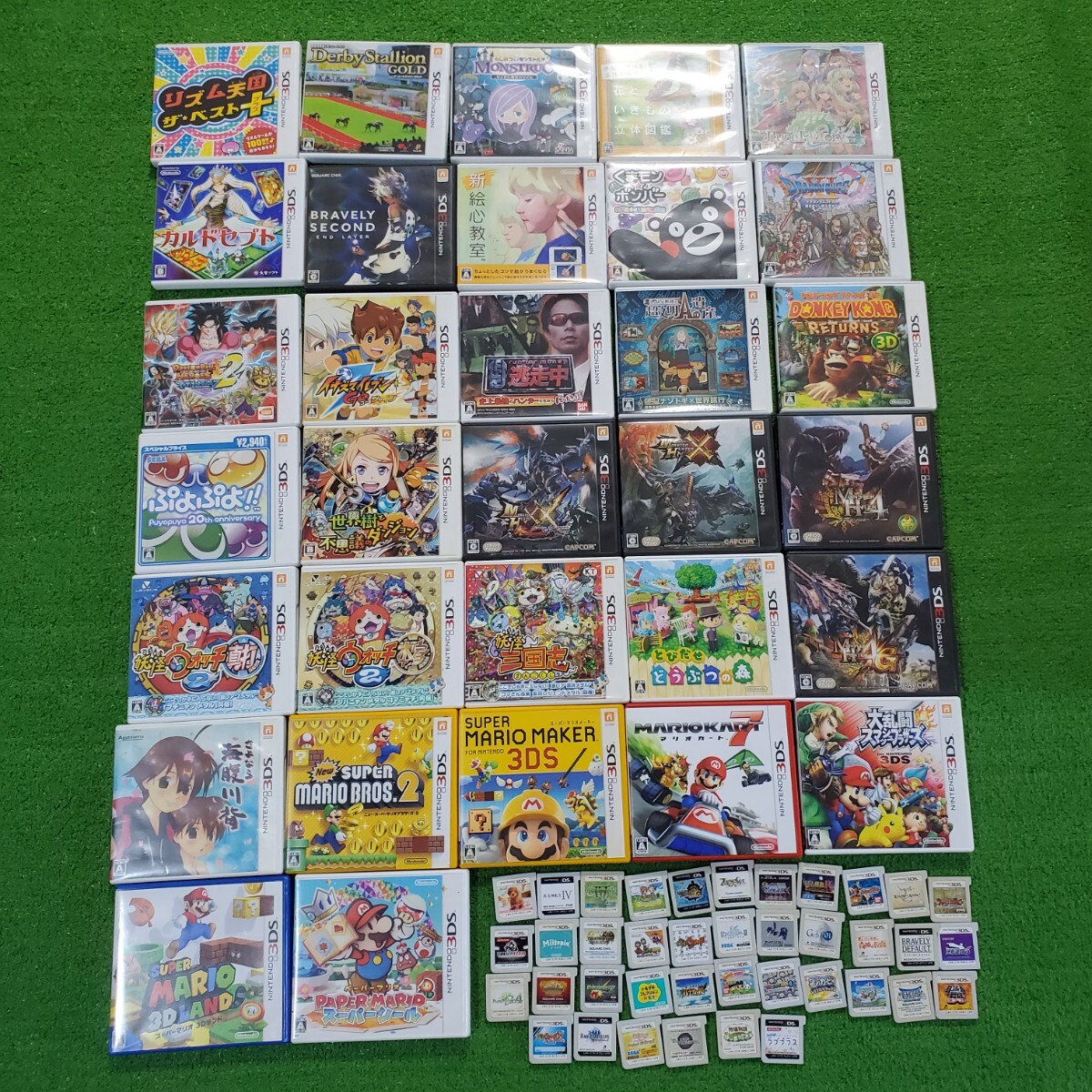 Yahoo!オークション - NINTENDO 3DS カセット ソフト 70本以上 まとめ