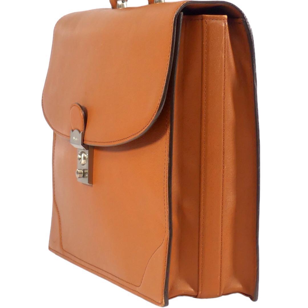 即決 Aquascutum オールレザービジネスバッグ アクアスキュータム