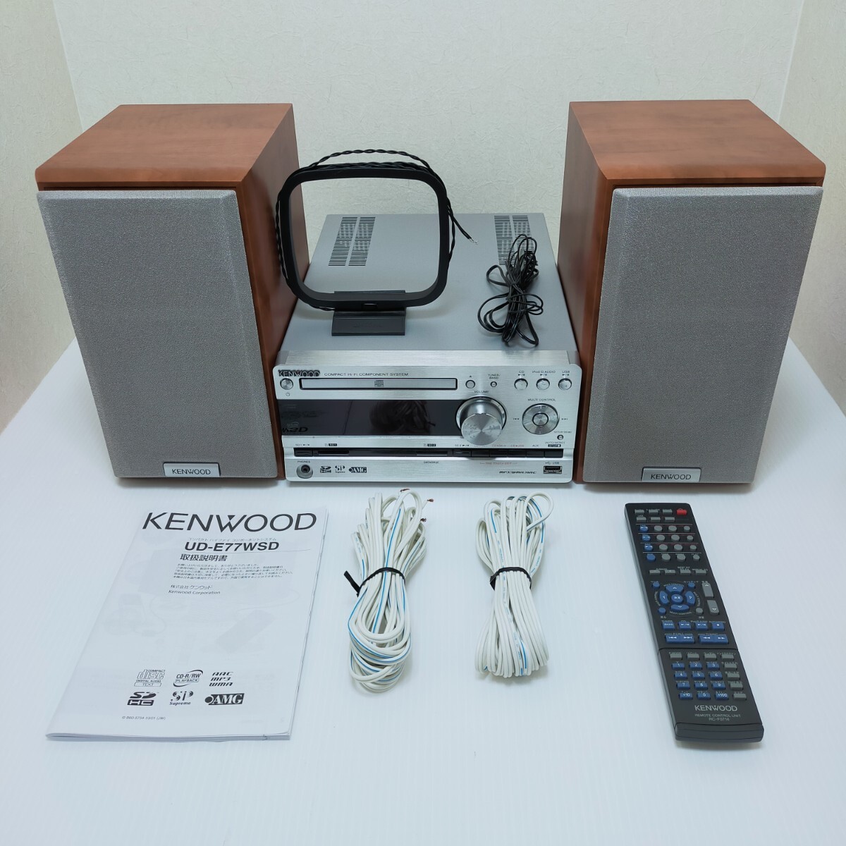 Yahoo!オークション - KENWOOD UD-E77WSD SD/USBコンパクトHI-FIシステ