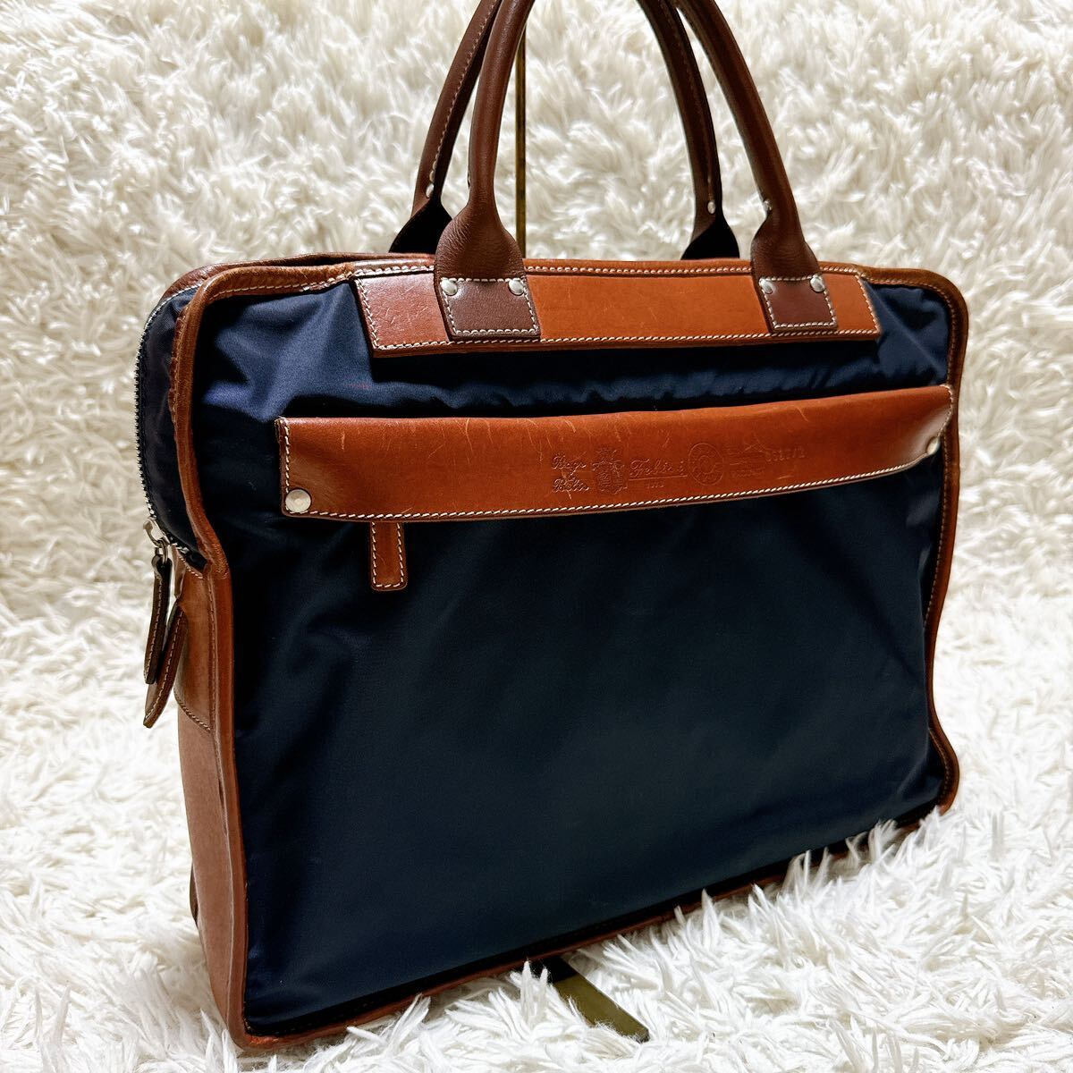 Felisi フェリージ ビジネスバック ネイビー ビジネスbag ネイビー