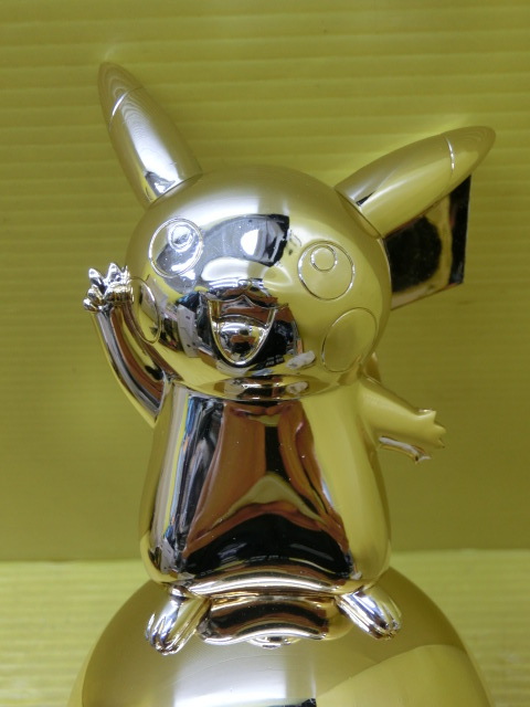 送料無料 良品【ポケモン電報 ゴールドトロフィー】ポケットモンスター