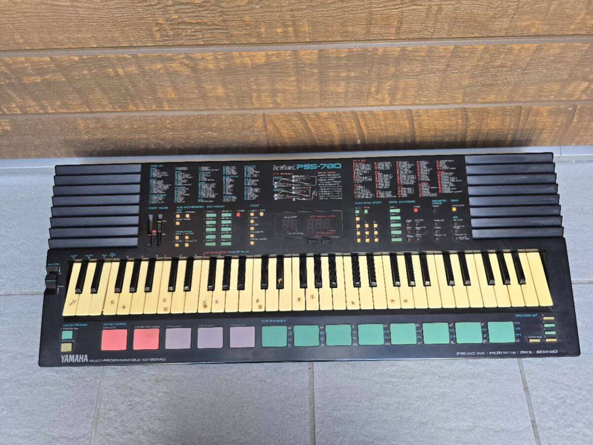 Yahoo!オークション - 希少 YAMAHA ヤマハ キーボード PSS-780 音出し