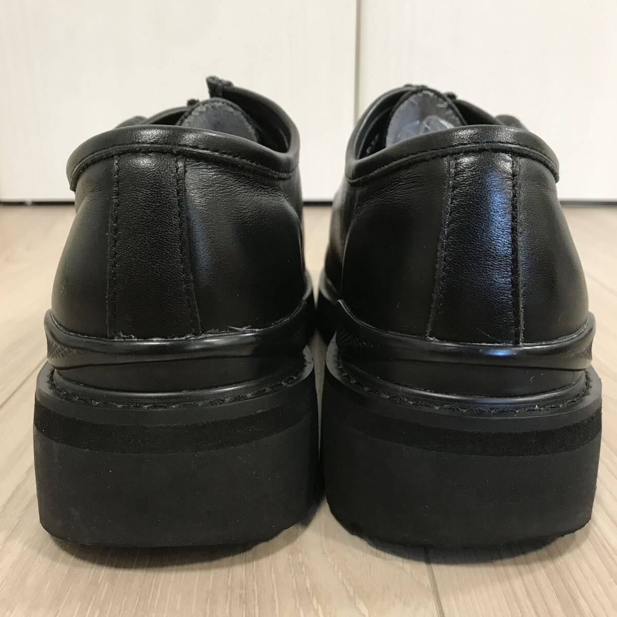 PG Steven Alan KNOCK BLACK LEATHER PLAYGROUND 41 ピージー プレイ