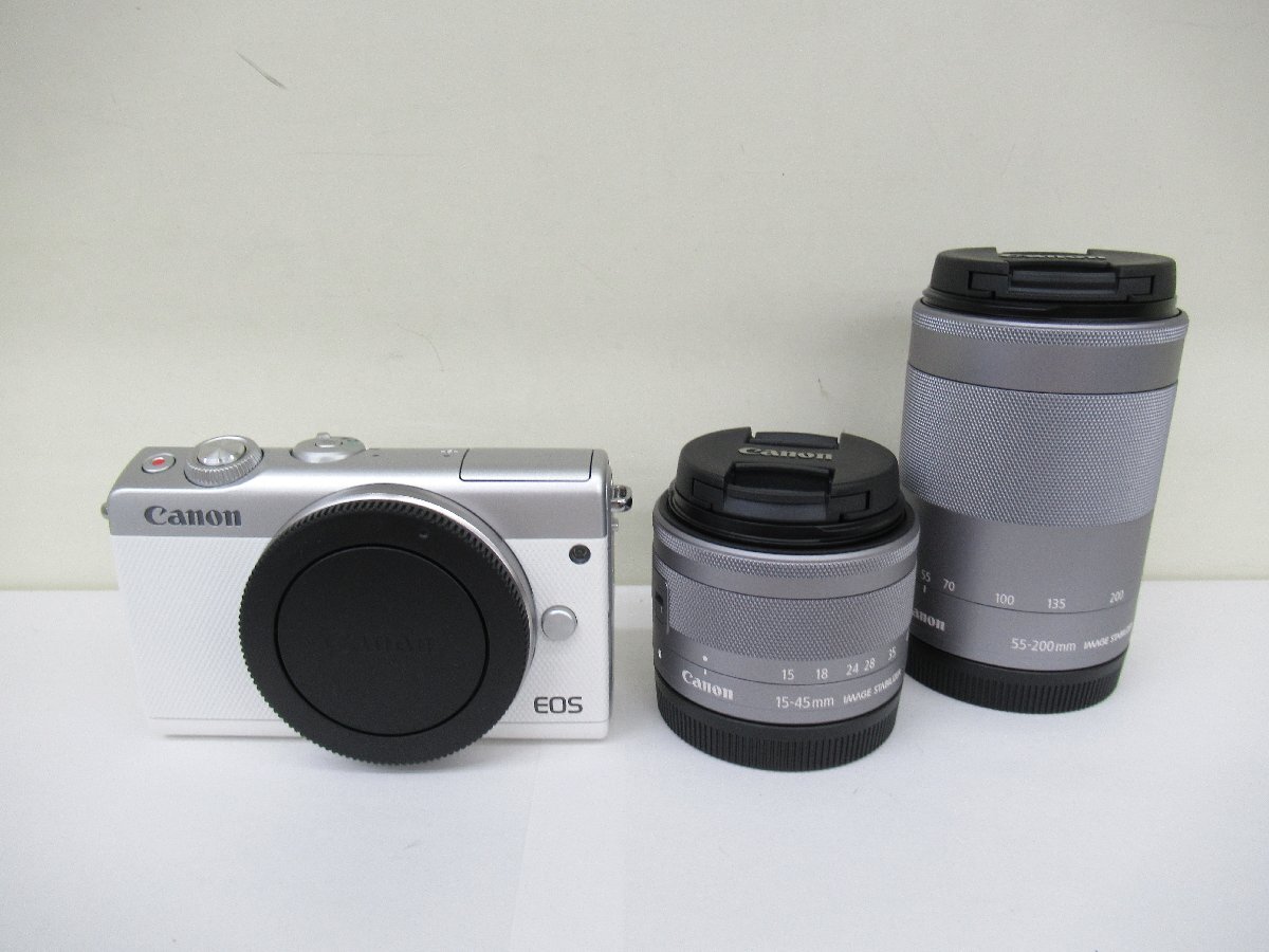 Canon EOS M100 シルバー ジャンク 充電器付属 Canon EOS M100