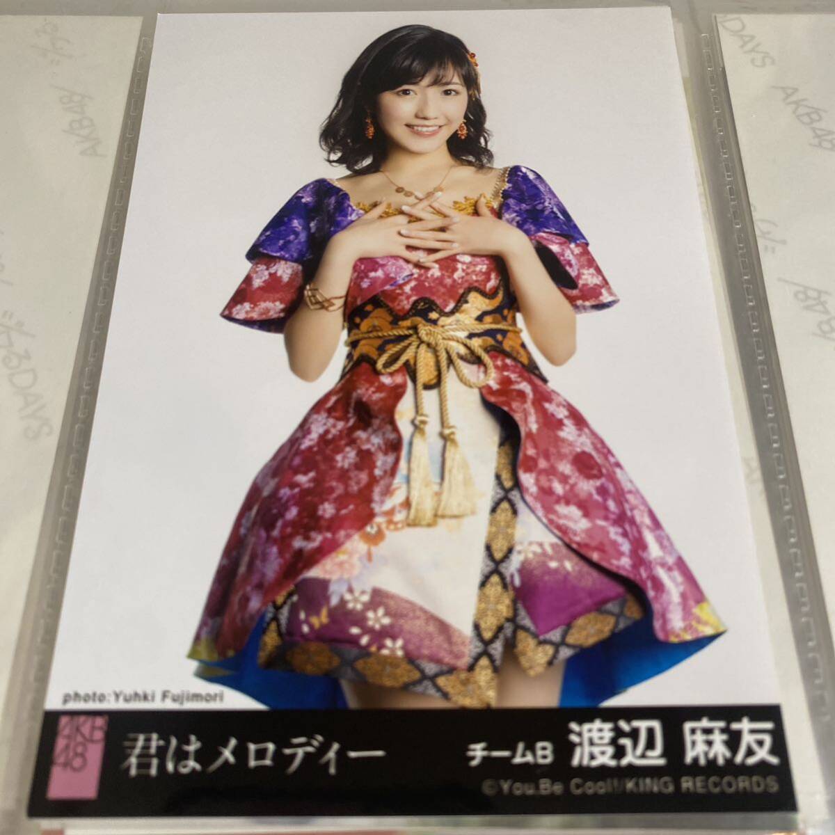 Yahoo!オークション - AKB48 渡辺麻友 君はメロディー 劇場盤 生写真