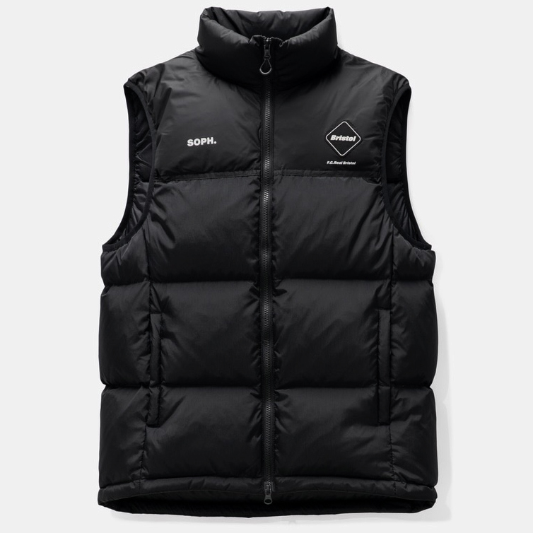 23-24AW新品L黒F C Real BristolダウンDOWN VESTベストFCRBダウン