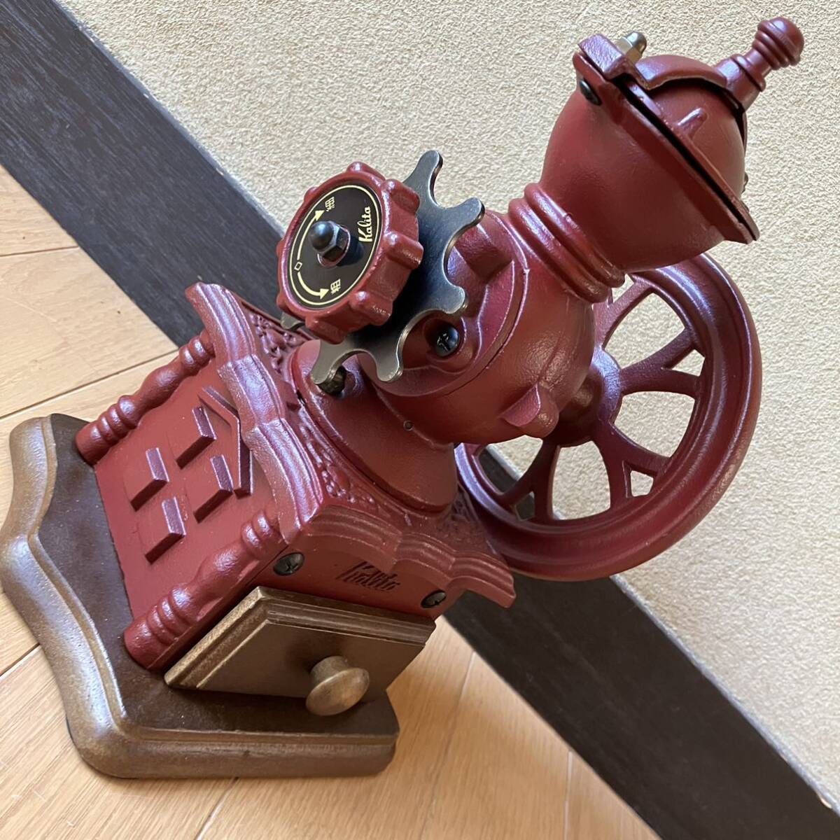 程度美品 カリタ 動輪ミル コーヒーミル 検索 グラインダー kalita