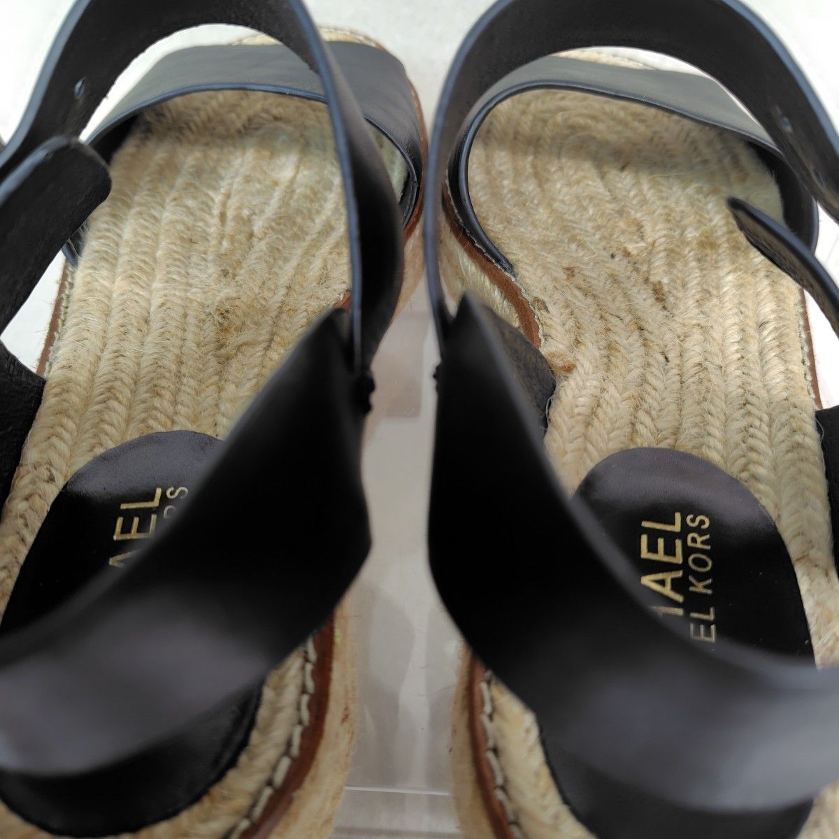 使用感少なめ美品 マイケルコース サンダル 24 5cm エスパドリーユ