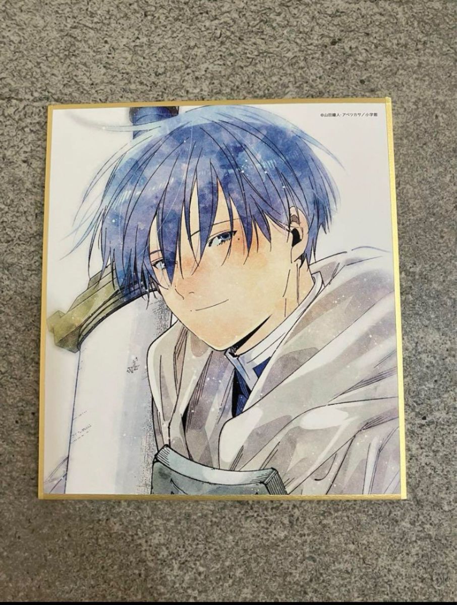 葬送のフリーレン 特典 アベツカサ先生描き下ろしミニ色紙 ヒンメル