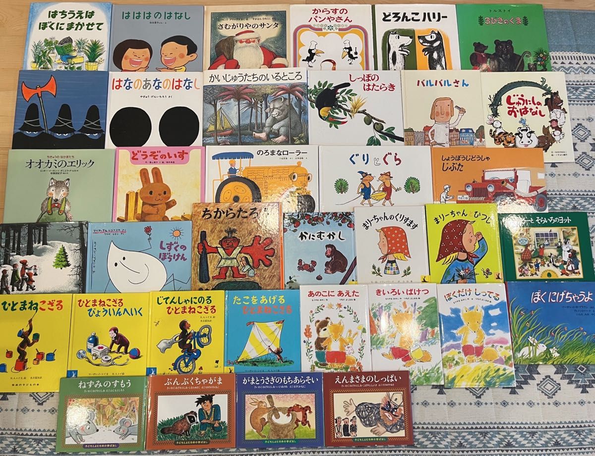 絵本まとめ売りNO 6くもん推薦図書含む36冊5歳6歳7歳 まとめて セット