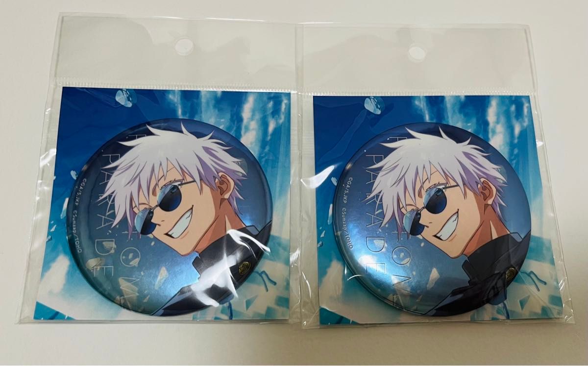 呪術廻戦 ファントムパレード ファンパレ 五条悟 缶バッジ 2点｜Yahoo