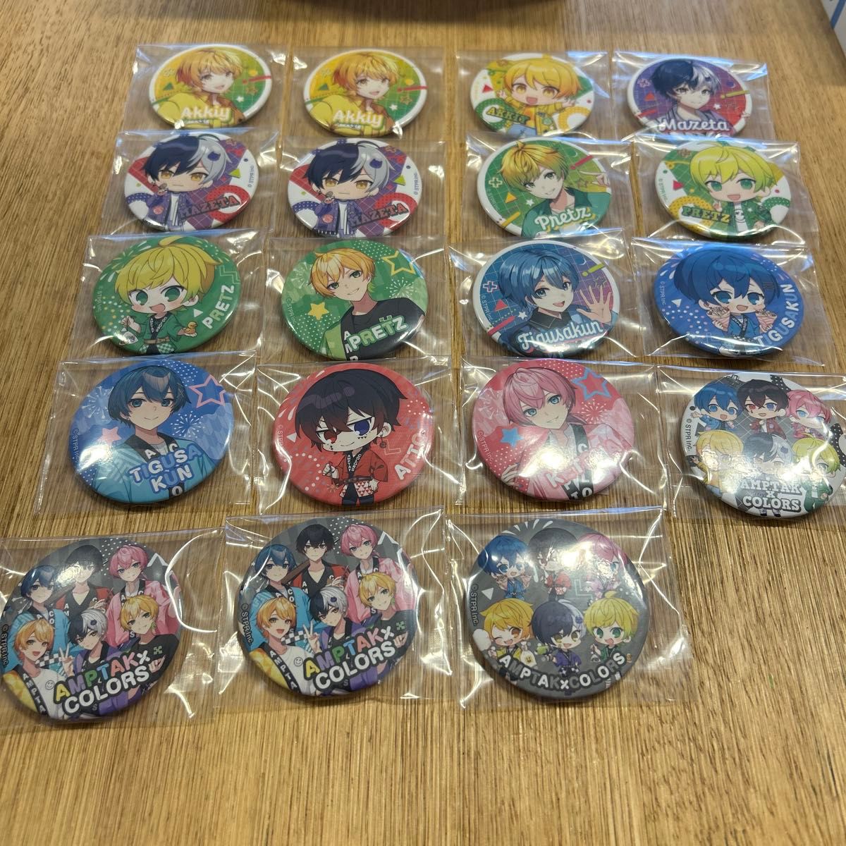 アンプタックカラーズ 缶バッチ｜Yahoo!フリマ（旧PayPayフリマ）