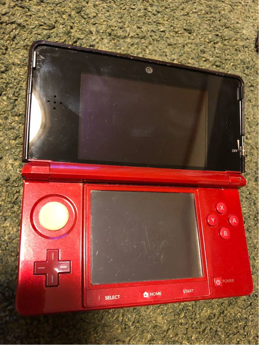 Yahoo!オークション - ニンテンドー3DS本体 フレアレッド
