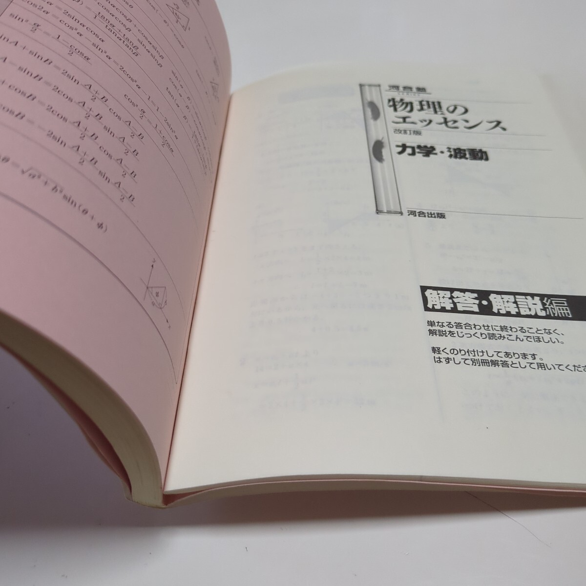 2冊セット 改訂版 物理のエッセンス 力学・波動 & 電磁気・熱・原子