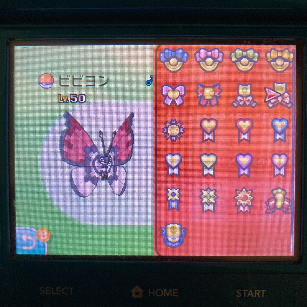 ポケモン ムーン ボール・ファンシー模様ビビヨン 6 7世代リボンコンプ