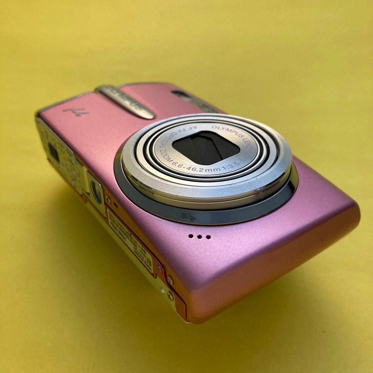 光学7倍ズーム OLYMPUS μ1020 ローズピンク 平成20年製CCDコンデジ