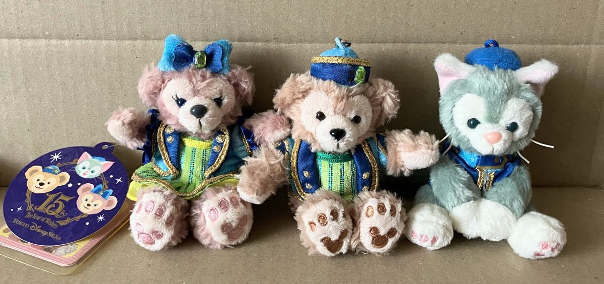 いかさ ダッフィー シェリーメイ ジェラトーニ オルメル￼ ☆オルメル