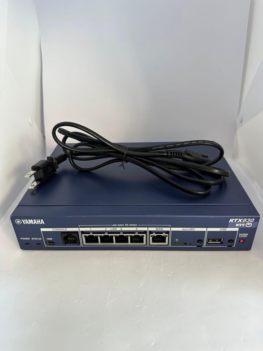 YAMAHA RTX830（通電確認及び動作確認・初期化済み）②｜Yahoo!フリマ