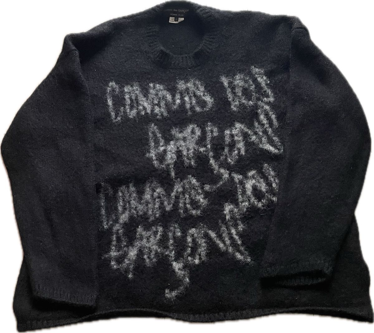 comme des garcons homme plus 22aw ロゴニット｜Yahoo!フリマ（旧
