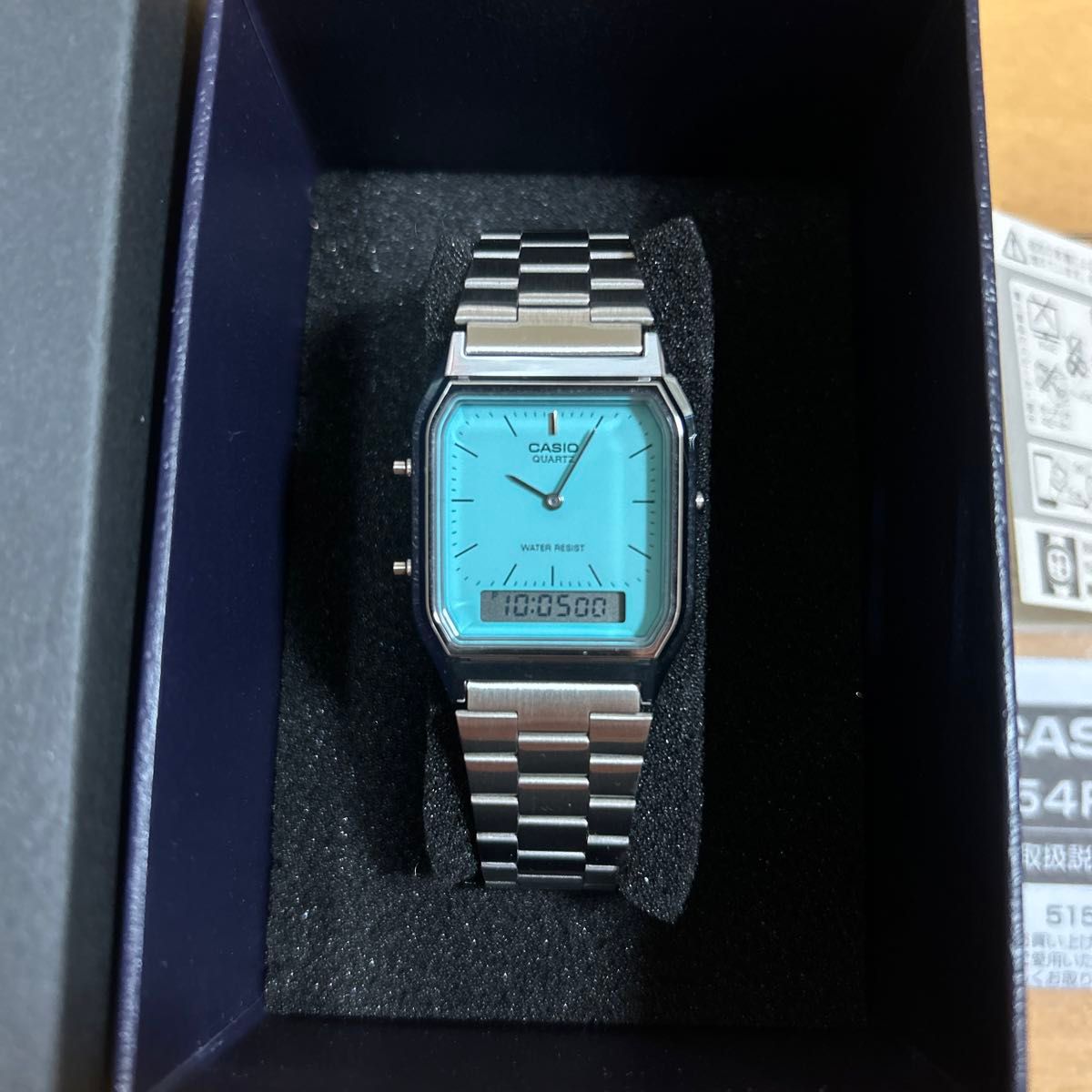 新品 CASIO デジタル時計 5154P JA ティファニーブルー ターコイズ