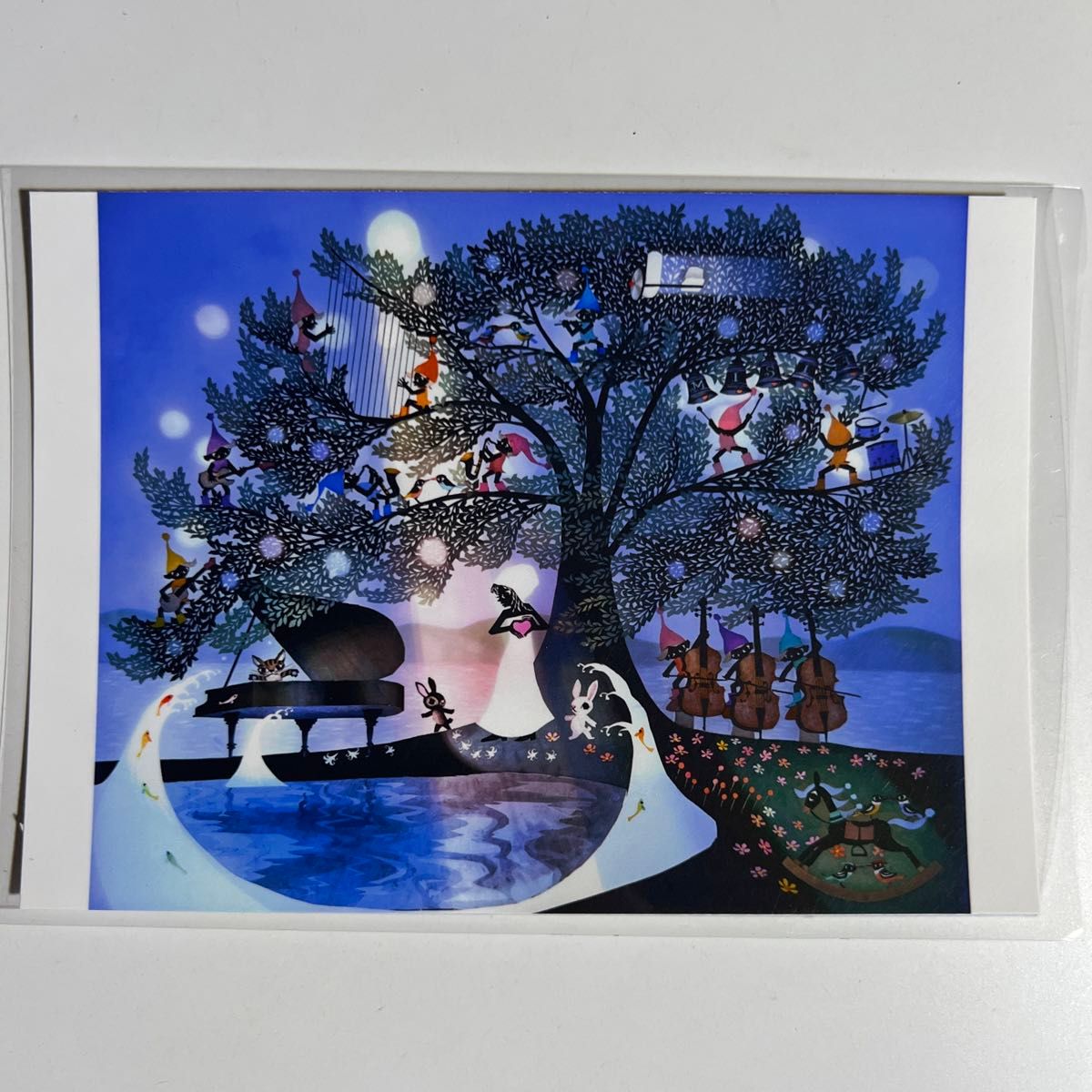 藤城清治 ポストカード 5枚セット 美術館那須高原 絵葉書｜Yahoo