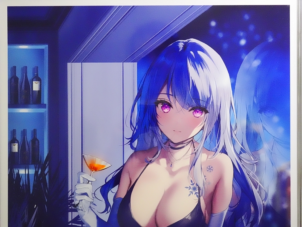 軸中心派 necomi 真冬の駆け引き 版画 軸中心派 necomi 真冬の駆け引き