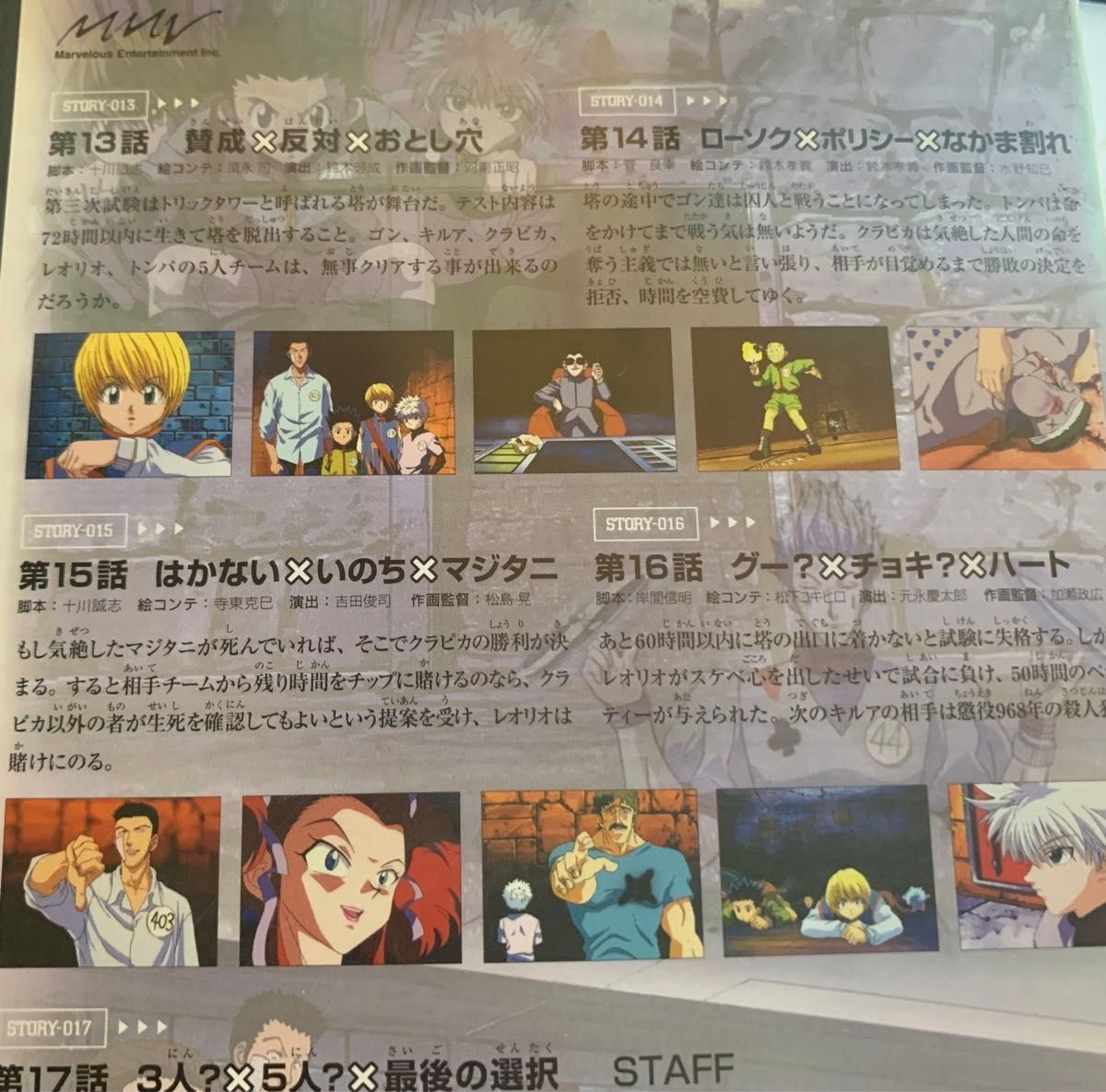 HUNTER×HUNTER (1999年旧アニメ版) DVD 2〜13巻セット レンタル落ち