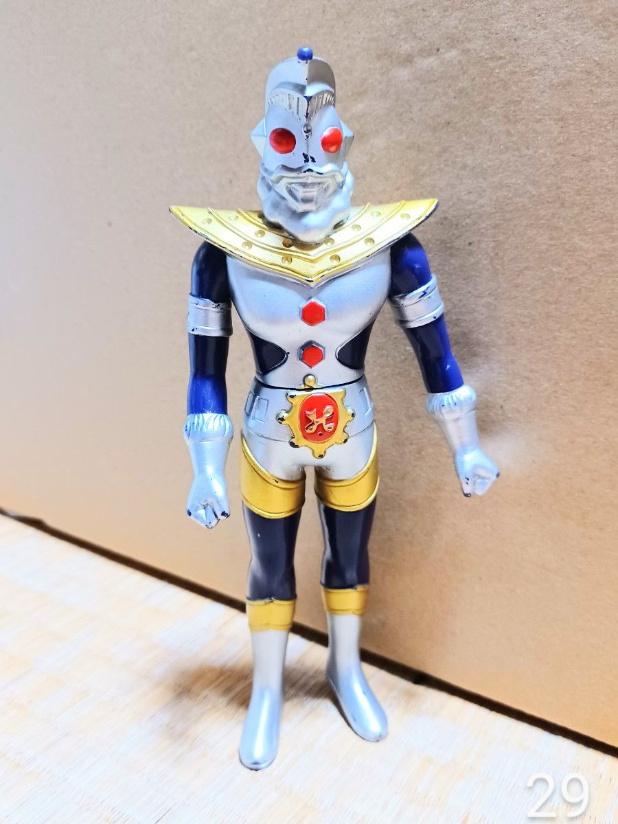 廃盤】初期 1988年 JAPAN ウルトラマンキング 約17cm ソフビ ウルトラ
